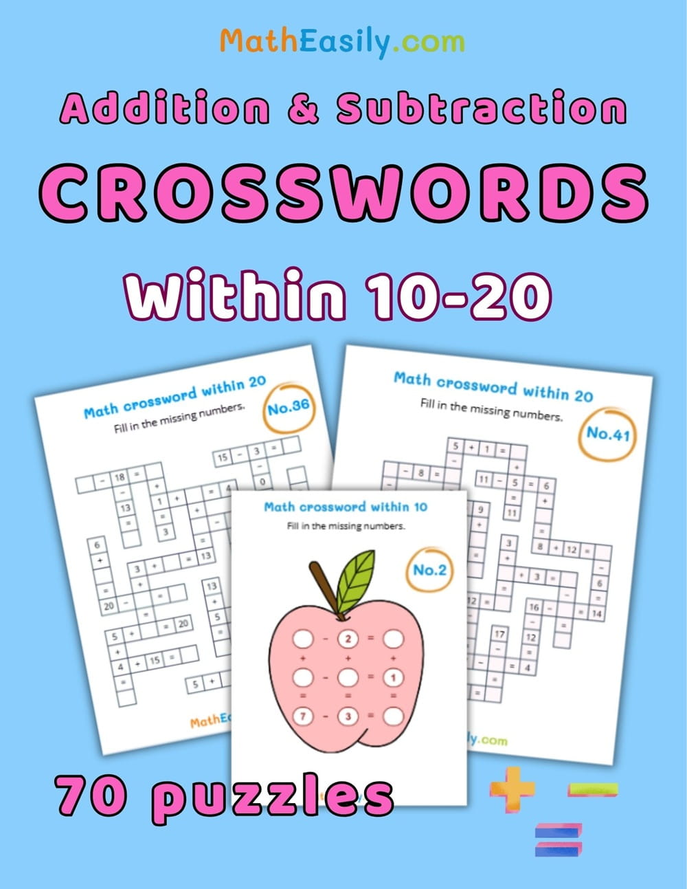 Printable addition games for kids.