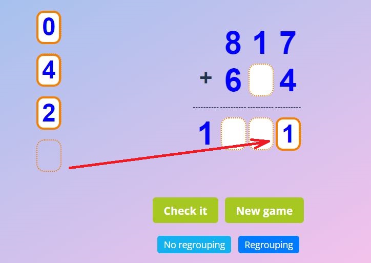 3 digit addition with regrouping games online. 3 digit addition games online.
3 digit addition with regrouping interactive games. 3 digit addition online games.