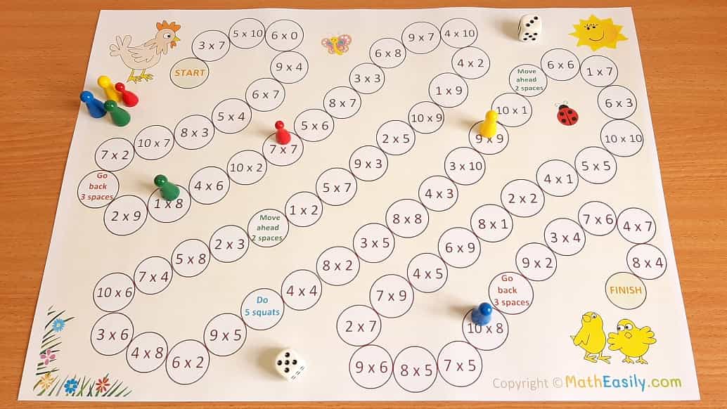 kids board games printable