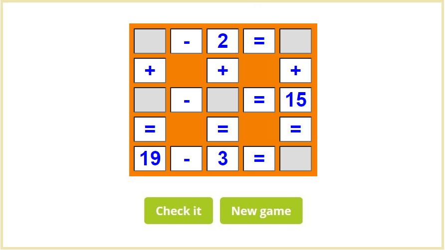 Matemáticando Free Activities online for kids in 1st grade by