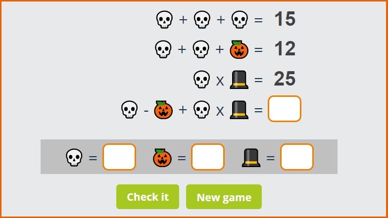Free Halloween Math Worksheets PDF free download