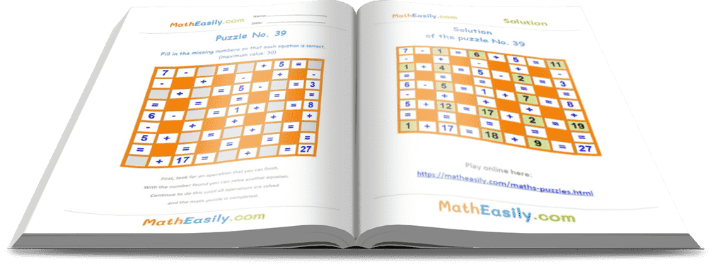 Mixed addition and subtraction worksheets with answers help your kids to learn basic math.