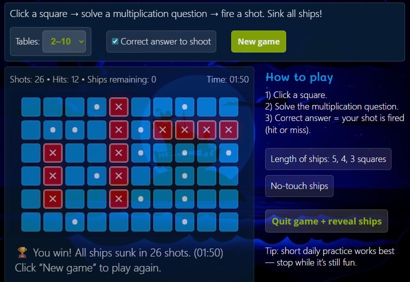 math battleship online games. Free battleship math games. war battleship games. Battleship Math coordinate game.