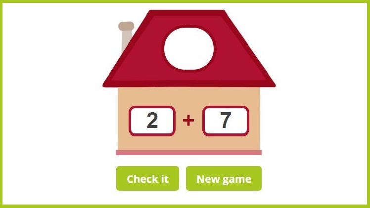 single digit addition games online. Addition to 10 games.