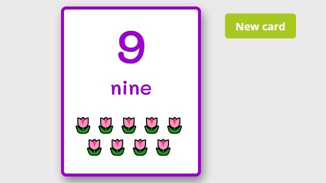 Number match online. Number matching games online. Count and match the number.