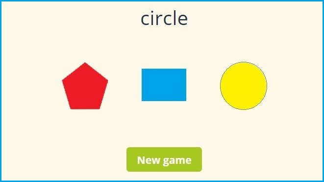 Heel Gelach Obsessie Recognize 2D Shapes Games Online FREE