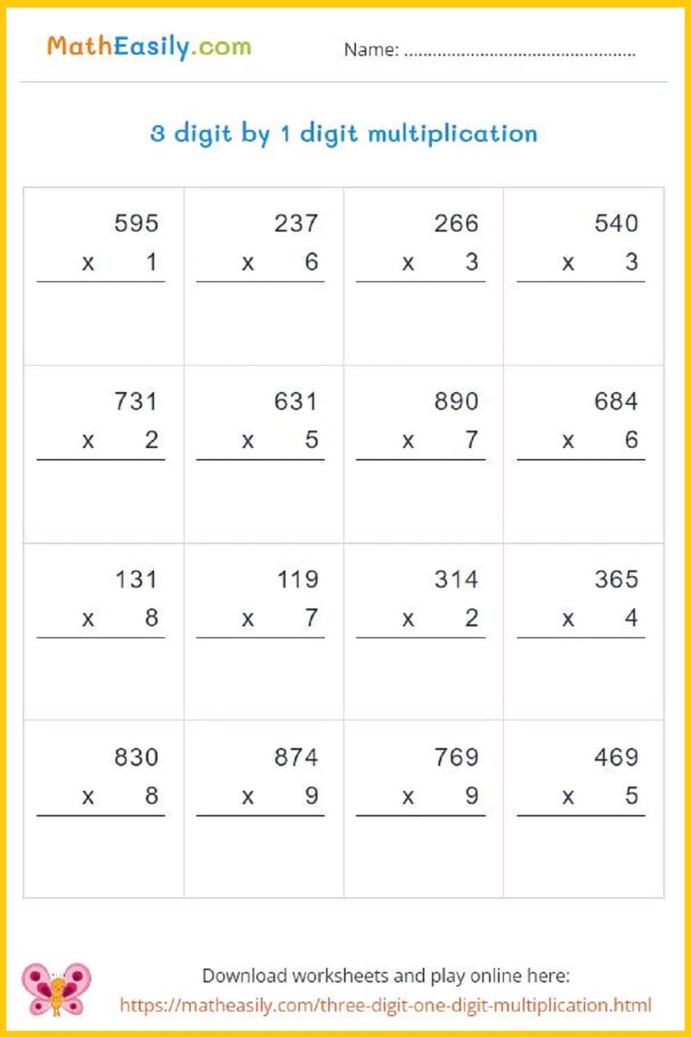 Math worksheets for 7th grade pdf
