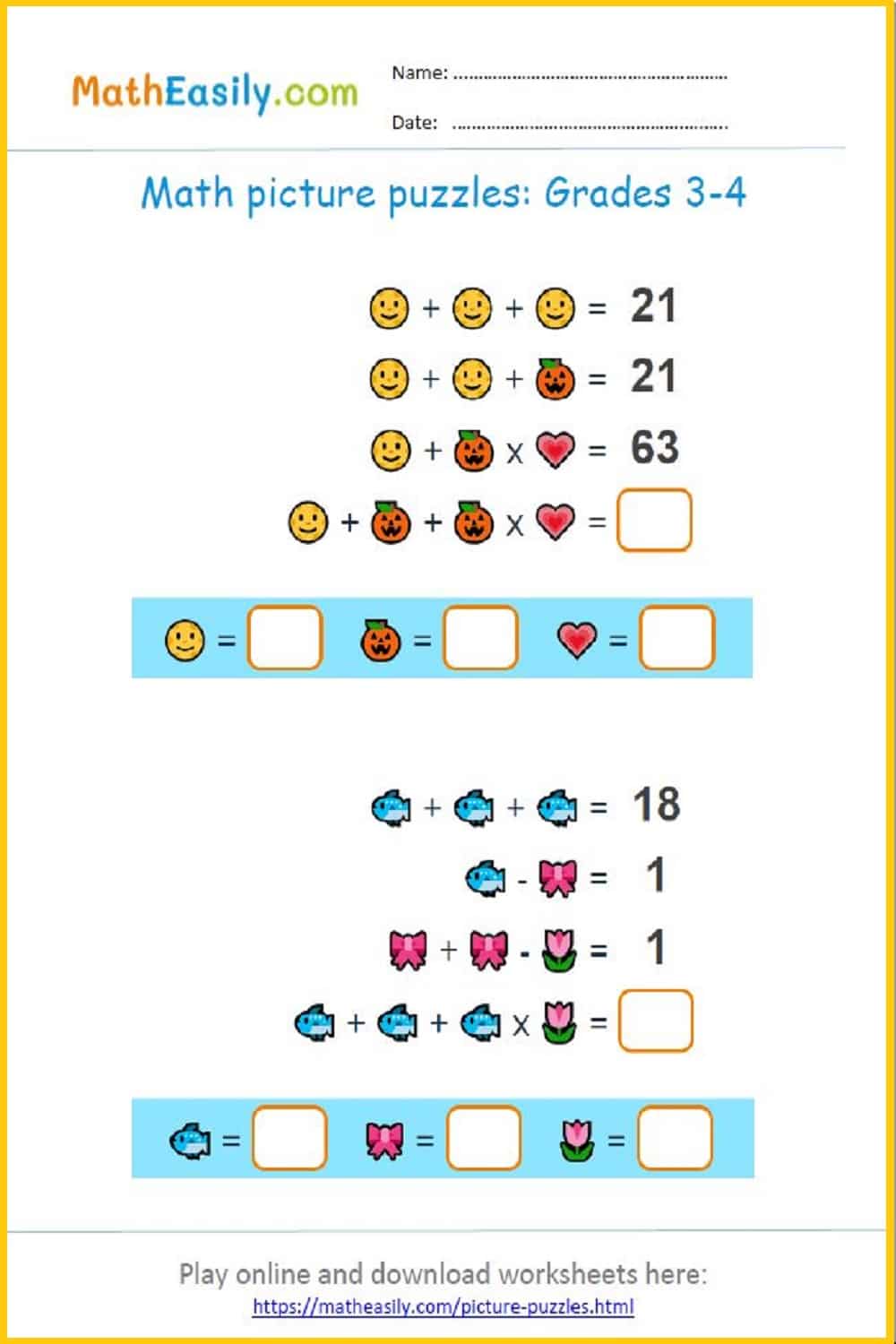 4th grade math games printable. Free 4th grade math games for the classroom.
Math problems for 4th graders. Free math games for grade 4.