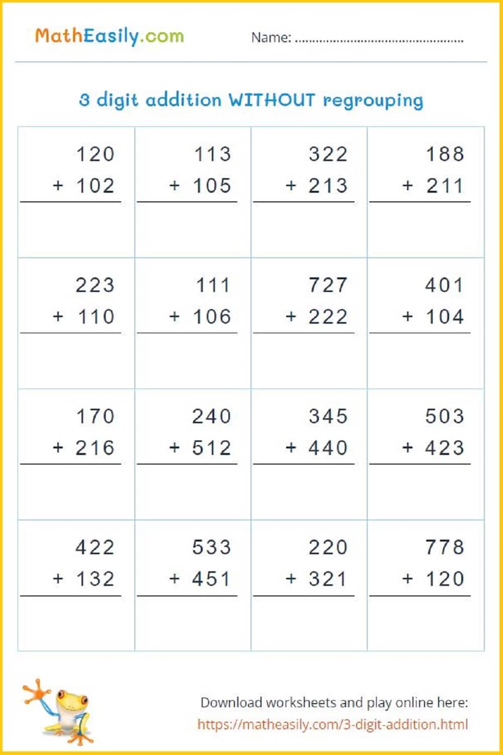 grade 3 homework math