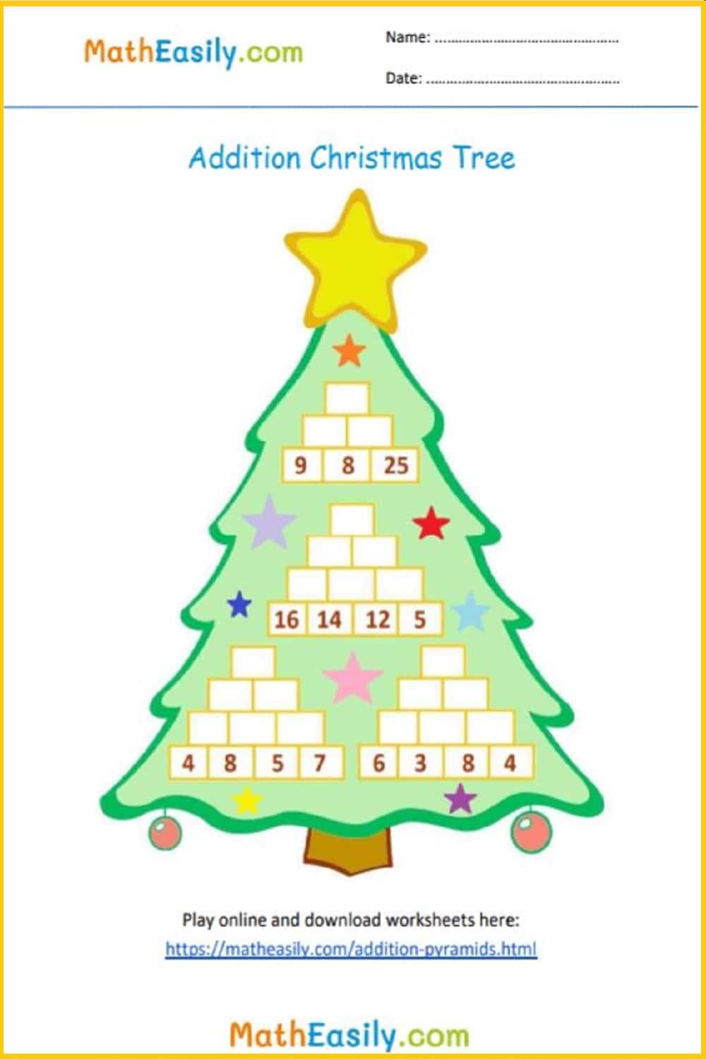 christmas math worksheets for 2nd grade