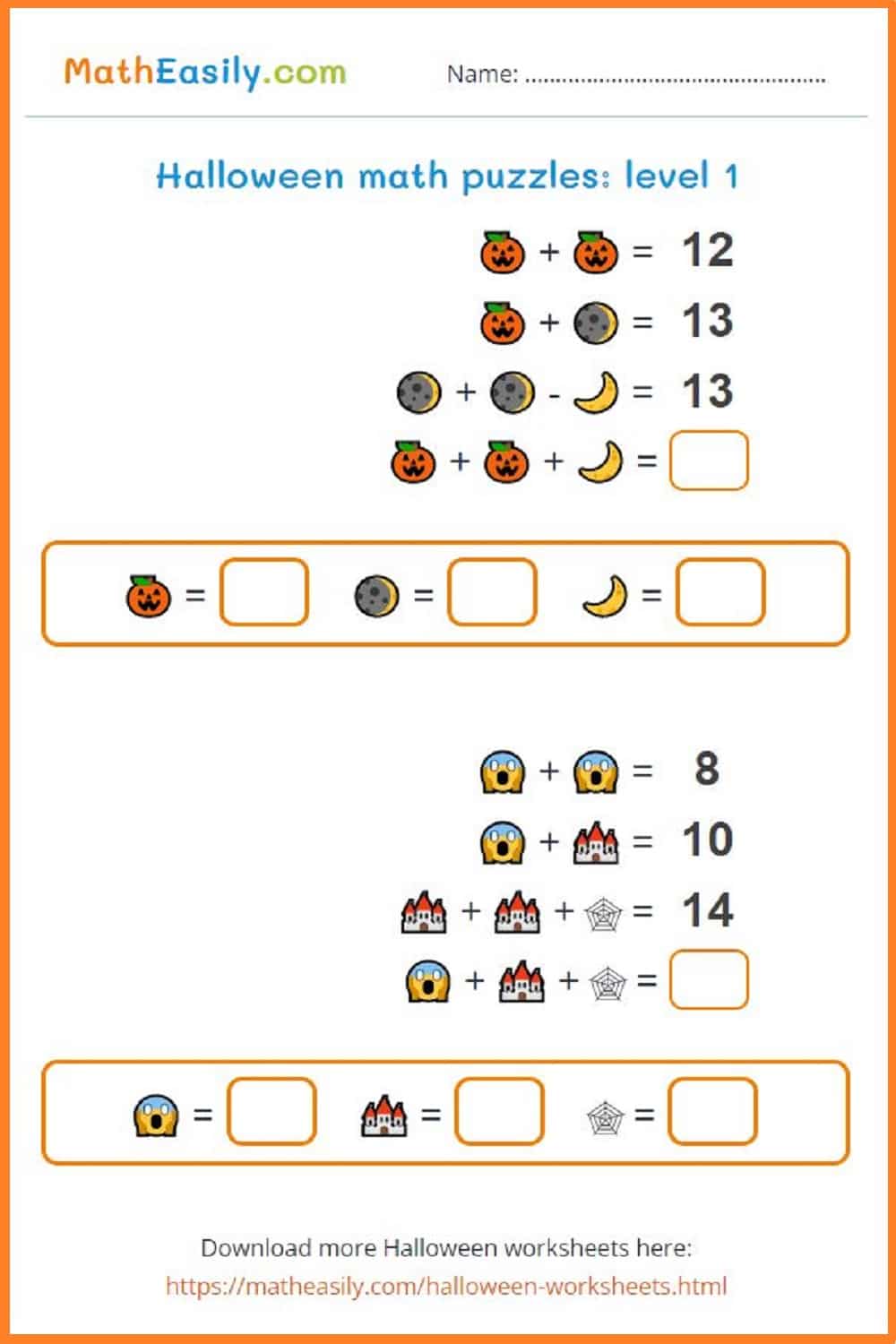 Chess Pieces Math Worksheet: Free Printable PDF for Kids